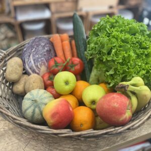 le panier de la semaine à 15 euros (il change toutes les semaines)