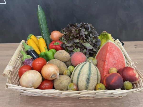 le panier de la semaine à 27 euros (il change toutes les semaines)
