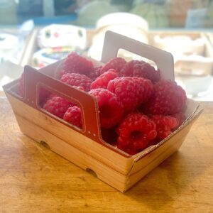 1 barquette de framboises portugal