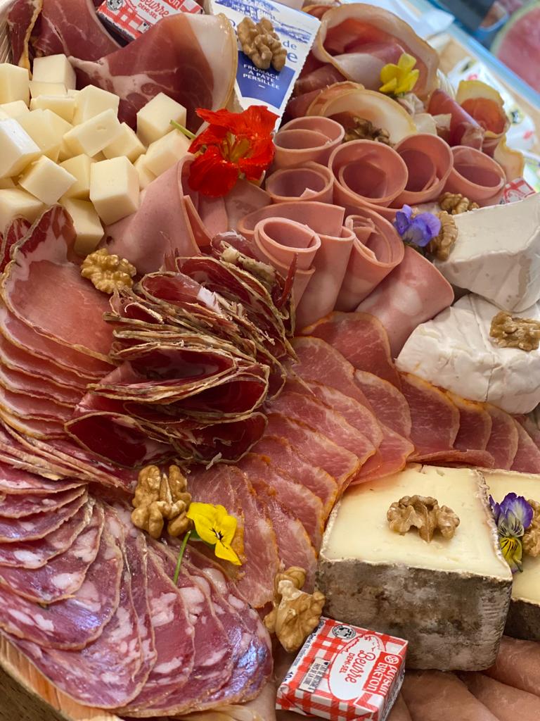 plateau charcuterie fromage