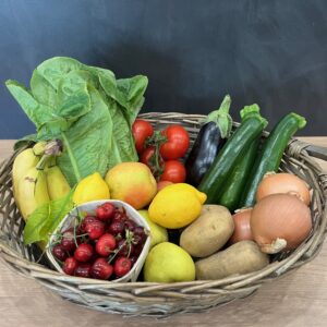 le panier de la semaine à 15 euros (il change toutes les semaines)