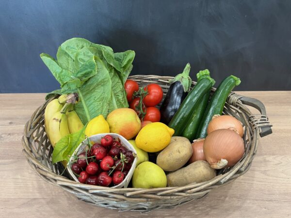le panier de la semaine à 15 euros (il change toutes les semaines)