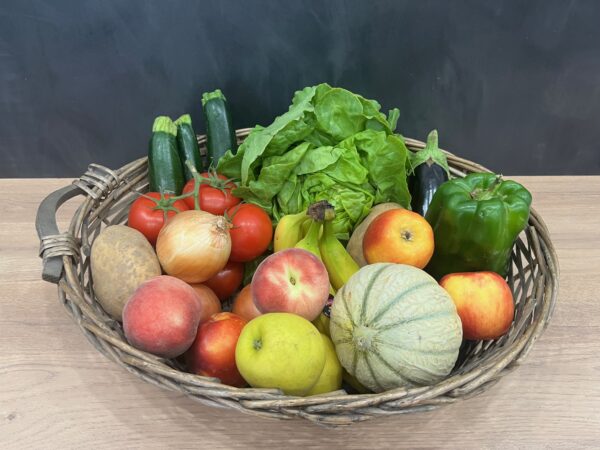 le panier de la semaine à 15 euros (il change toutes les semaines)