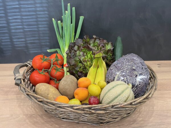 le panier de la semaine à 15 euros (il change toutes les semaines)