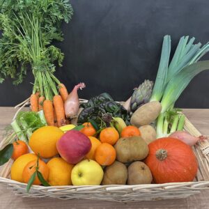 le panier de la semaine à 27 euros (il change toutes les semaines)