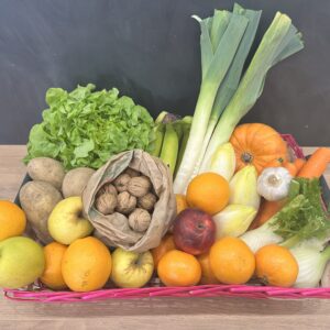 le panier de la semaine à 27 euros (il change toutes les semaines)