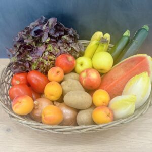 le panier de la semaine à 15 euros (il change toutes les semaines)