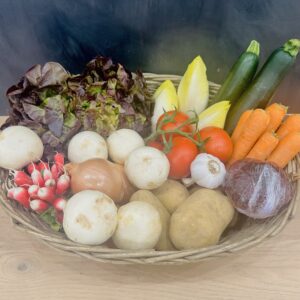 le panier d'eoures / panier tout légume à 20 €